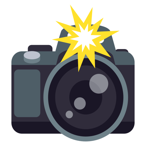 Câmera Com Flash