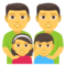 Familj: Man, Man, Flicka, Pojke