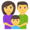Familj: Man, Kvinna, Pojke