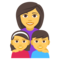 Familj: Kvinna, Flicka, Pojke