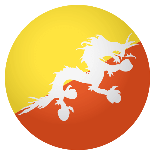 Bandeira: Butão