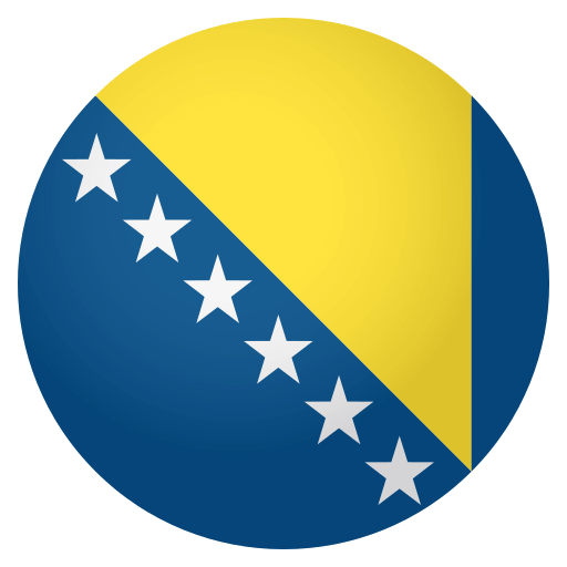 Bandeira: Bósnia e Herzegovina