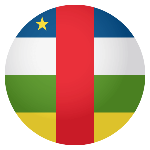 Bandeira: República Centro-Africana