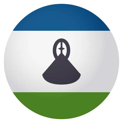 Bandeira: Lesoto