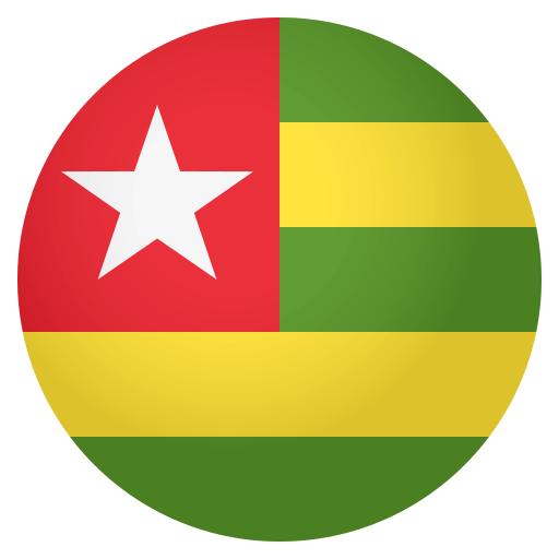 Bandeira: Togo