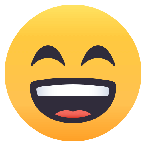 Rosto Risonho Com Olhos Sorridentes