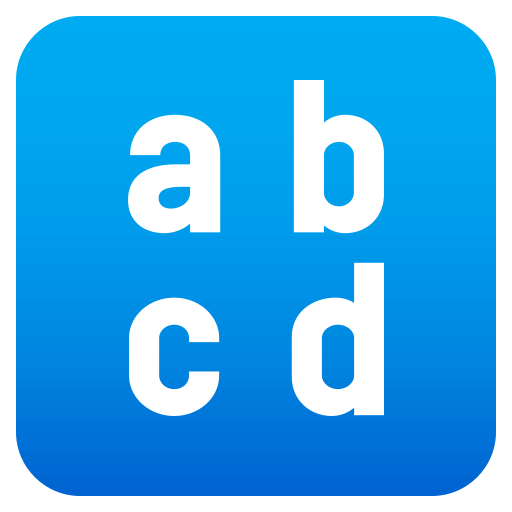 Letras Latinas Minúsculas
