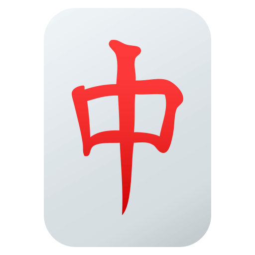 Dragão Vermelho De Mahjong