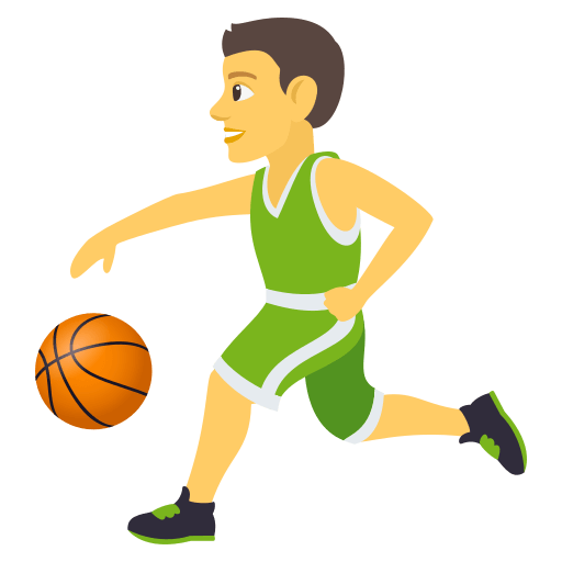 Homem Jogando Basquete
