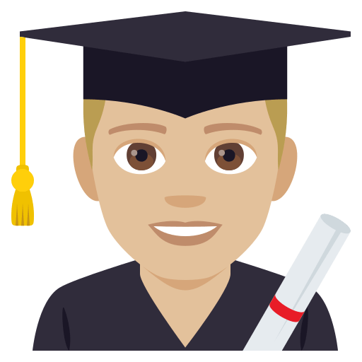 Estudante: Tom de Pele Médio-Claro