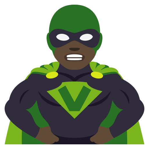 Homem Supervilão: Tom de Pele Escuro