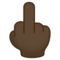 Långfinger upp: Mörk Hudton
