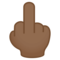 Långfinger upp: Mellanmörk Hudton