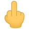 Långfinger upp
