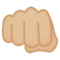 Knuten hand: Mellanljus Hudton