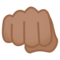 Knuten hand: Mellanhudton