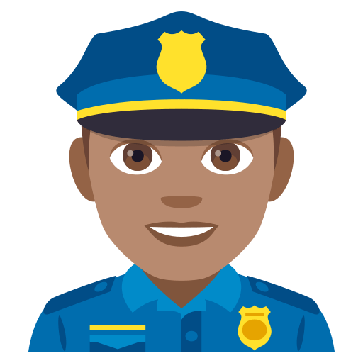 Policial: Tom de Pele Médio