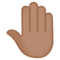 Höjd handrygg: Mellanhudton