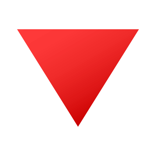 Triângulo Vermelho Para Baixo