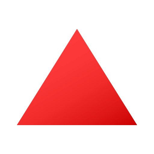 Triângulo Vermelho Para Cima