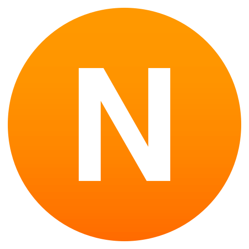 Símbolo Indicador Regional Letra N
