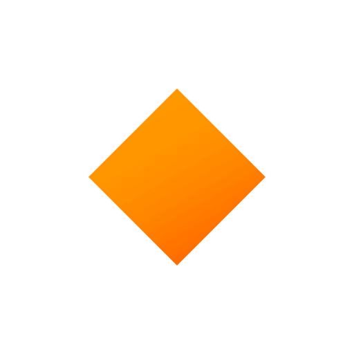 Losango Laranja Pequeno