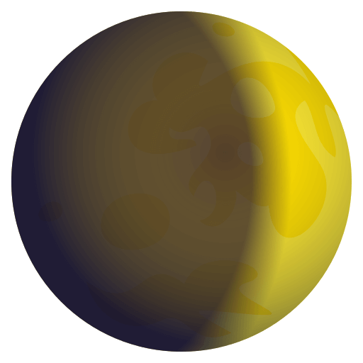 Lua Crescente Côncava