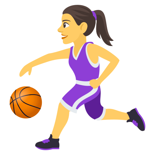 Mulher Jogando Basquete