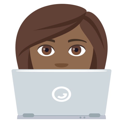 Programadora: Tom de Pele Médio-Escuro