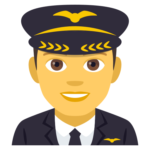 Mężczyzna pilot