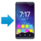 Telefon komórkowy ze strzałką