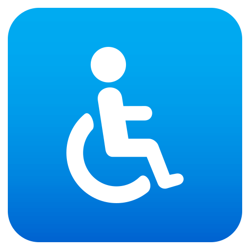 Symbol wózka inwalidzkiego