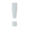 Biały wykrzyknik