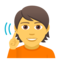 Gehörlose Person