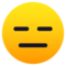 Ausdrucksloses Gesicht