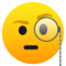Gesicht Mit Monokel