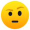 Gesicht Mit Hochgezogenen Augenbrauen