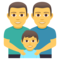 Familie: Mann, Mann, Junge