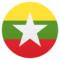 Bandiera: Myanmar (Birmania)