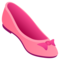 Flacher Schuh