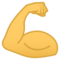 Angespannter Bizeps