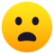 Entsetztes Gesicht