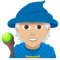 Magier(In): Mittelhelle Hautfarbe