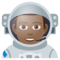 Astronaut: Mitteldunkle Hautfarbe
