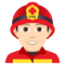 Feuerwehrmann: Helle Hautfarbe