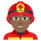 Feuerwehrmann: Mitteldunkle Hautfarbe