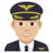 Pilot: Mittelhelle Hautfarbe