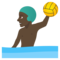 Wasserballspieler: Dunkle Hautfarbe