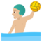 Wasserballspieler: Mittelhelle Hautfarbe