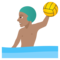 Wasserballspieler: Mittlere Hautfarbe